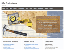 Tablet Screenshot of iireproductions.com